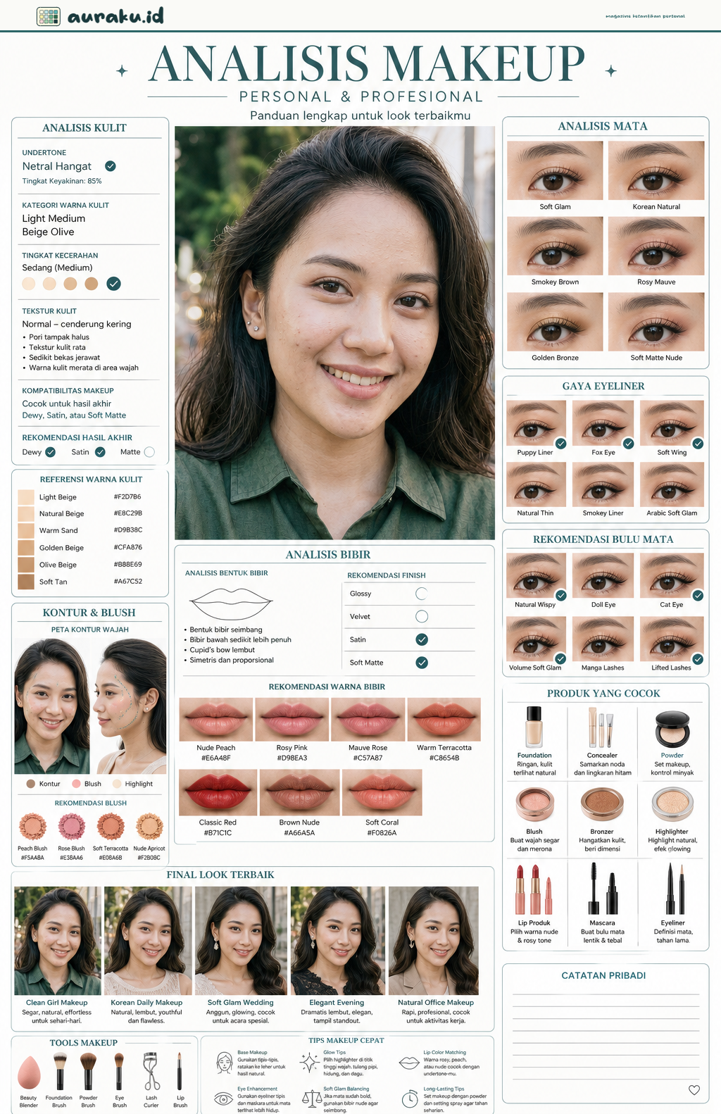 perempuan, Makeup